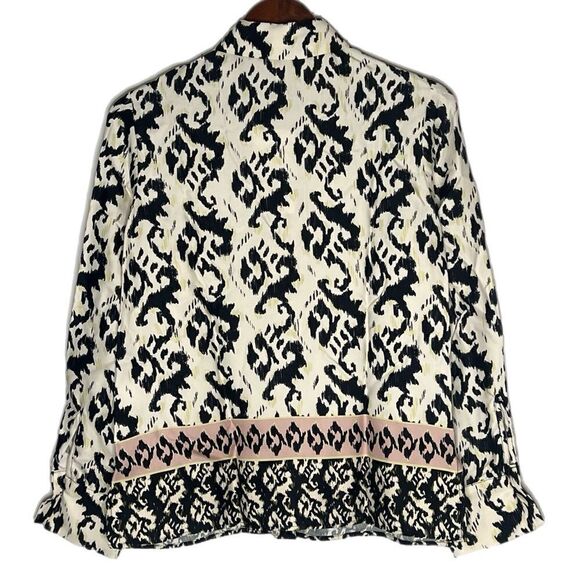 Zara Long Sleeve Button Up Print Shirt - Picture 5 of 8